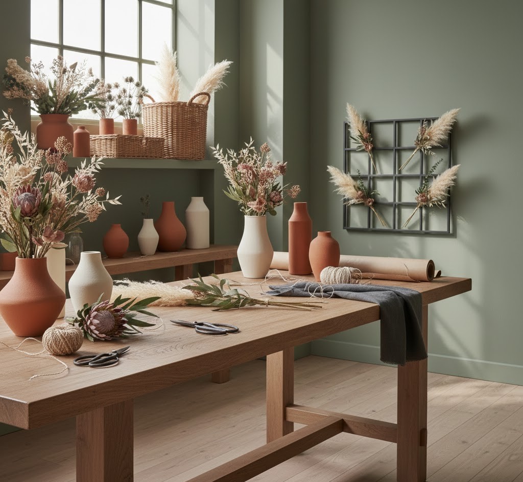 Unser Atelier für florale Kunstwerke